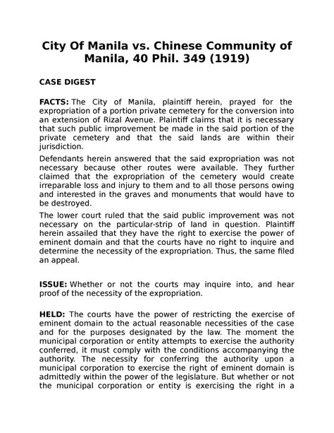 city of manila vs chinese community
